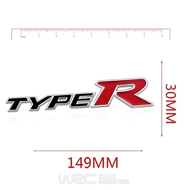 EMBLEME POUR CALANDRE HONDA TYPE R